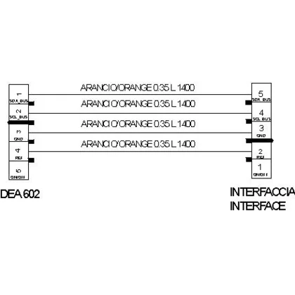Wiązka przewodów modułu DEA602 do zmywarki Ariston / Indesit / Hotpoint / Whirlpool C00281281 482000087897