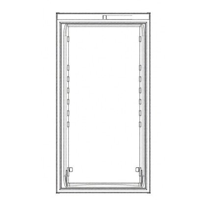 Drzwi chłodziarki do lodówki Electrolux / AEG 8078139014