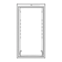 Drzwi chłodziarki do lodówki Electrolux / AEG 8078139014
