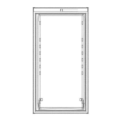 Drzwi chłodziarki do lodówki Electrolux / AEG 8078139014