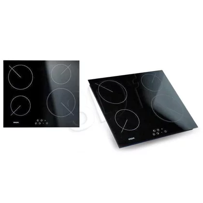 Płyta ceramiczna do zabudowy AKPO PKA 58 008 czarna 58 cm