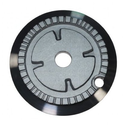 Kołpak podstawy palnika dużego do płyty gazowej Whirlpool / Indesit / Ariston / Hotpoint 113 mm 481936078399 C00312946