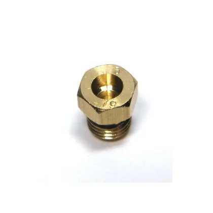 Dysza gazowa palnika pomocniczego do płyty i kuchenki gazowej Ariston / Indesit / Hotpoint / Whirlpool metan 0,79 mm SABAF C00066166 482000027225