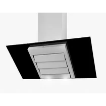 Okap kominowy AKPO WK-4 Boreas 60 stalowo-czarny wydajność 420 m3/h