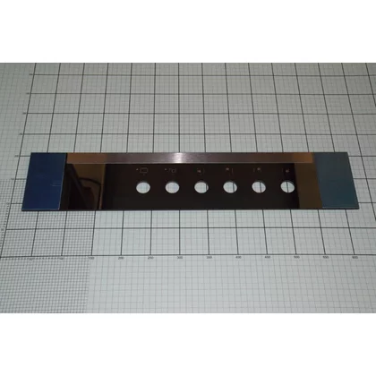 Elementy obudowy Tablica panelu przedniego do kuchenki Amica 2bezSr-trend(23) bez logo 9040378
