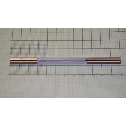 Panel frontowy z logo do okapu Amica inox 1032613