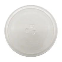Talerz szklany obrotowy do kuchenki mikrofalowej Amica 245 mm koniczynka wypukła 1017242