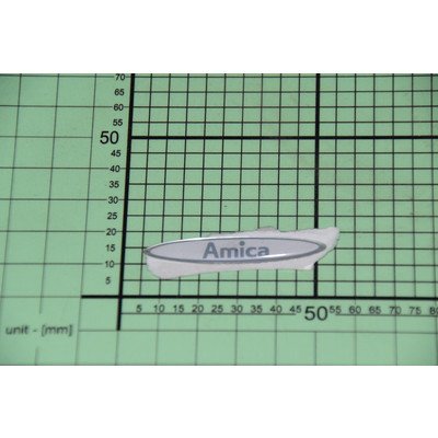 Nalepka z tworzywa logo AMICA (8008380)