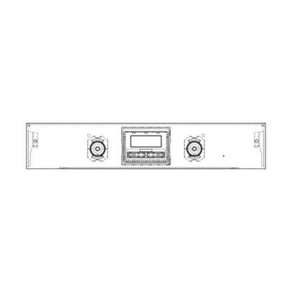 panel obslugi,nierdzewny,60cm, UMPD, 2K