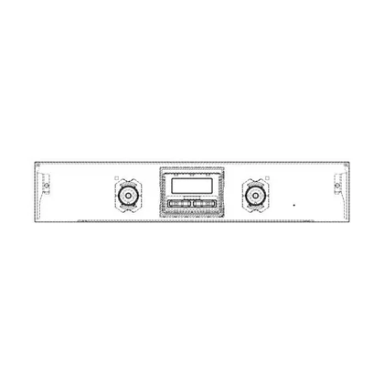Elementy obudowy Panel obsługi do piekarnika i płyty grzejnej Electrolux / AEG nierdzewny 60 cm UMPD, 2K