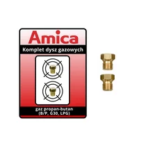 Komplet dysz gazowych do kuchenki Amica DEFENDI-2 gaz płynny 37 mbar 8041600
