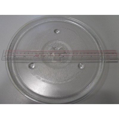 Talerz szklany fi-270 koniczynka wypukła (1018949)