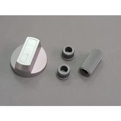 Pokrętło uniwersalne do piekarnika i kuchenki Domax 6-8 mm srebrne 216000