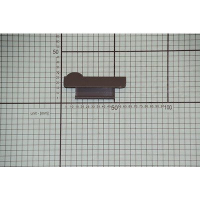 Zaślepka topu szara prawa chłodziarko-zamrażarki Amica (1036533)