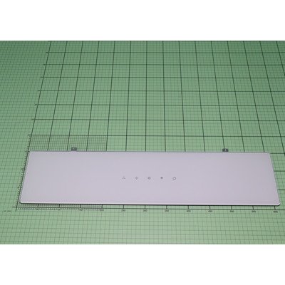 Szyba okapu biała 598x140x5 Amica (1042696)