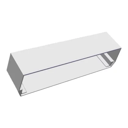 Półki na drzwi różni producenci Półka na butelki do lodówki Electrolux / AEG neutralna 7902 429 x 100 mm