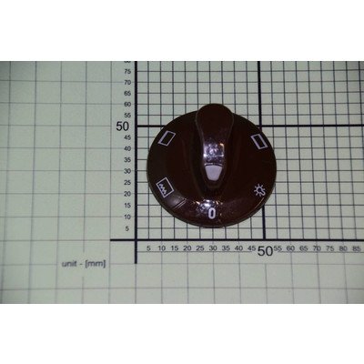 Pokrętło brązowe 4 funkcje piekarnika E611.00/09.4974.01 (8016567)