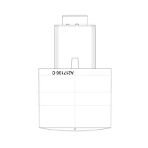 Pokrętło termostatu do piekarnika Electrolux / AEG białe 0-275