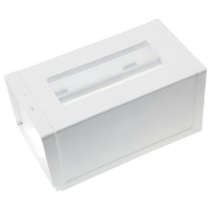 Półki na plastikowe i druciane r Obudowa kostkarki lodu Quick Ice do lodówki Whirlpool / Indesit / Ariston / Hotpoint 481010716596 C00339193
