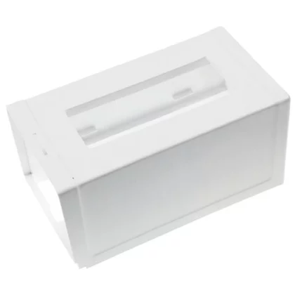 Półki na plastikowe i druciane r Obudowa kostkarki lodu Quick Ice do lodówki Whirlpool / Indesit / Ariston / Hotpoint 481010716596 C00339193