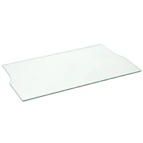 Półki na plastikowe i druciane r Półka szklana chłodziarki bez ramek do lodówki Whirlpool / Indesit / Ariston / Hotpoint 47,3 x 28,5 cm 480131100224 C00322974 481050307751 C00326426