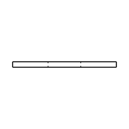 Podkładka do lodówki Electrolux / AEG 19 x 6 mm 2230433019