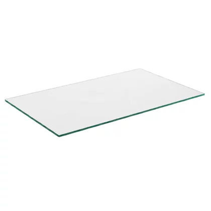 Półki na plastikowe i druciane r Półka szklana do chłodziarki Whirlpool / Indesit / Ariston / Hotpoint 402 x 320 mm 481010603839 C00324978