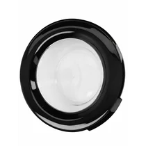 Drzwi kompletne z zawiasem do pralki Beko / Grundig / Arçelik 1431200400 C00915245 czarne oryginał