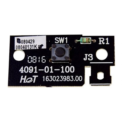 Płytka z przełącznikami Start/Reset do zmywarki Ariston / Indesit / Hotpoint / Whirlpool C00143541 482000029789