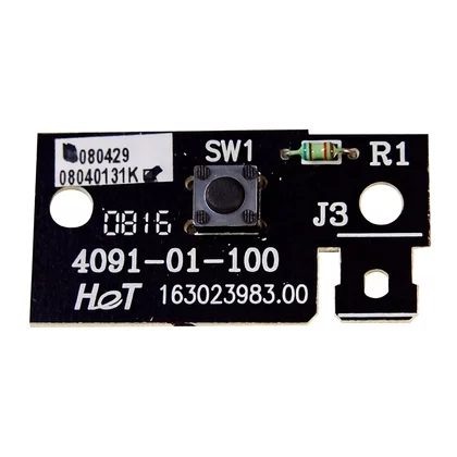 Płytka z przełącznikami Start/Reset do zmywarki Ariston / Indesit / Hotpoint / Whirlpool C00143541 482000029789