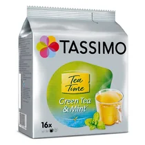 Kapsułki herbaciane T DISC do ekspresu Bosch TASSIMO Green Tea with Mint 16 szt. AGDBOSAKC0030