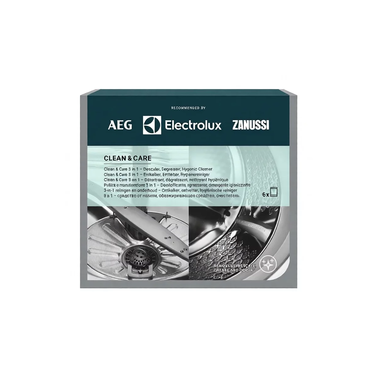 Środek czyszczący do pralki i zmywarki AEG / Electrolux Clean & Care 3 w 1 300 g 9029799187