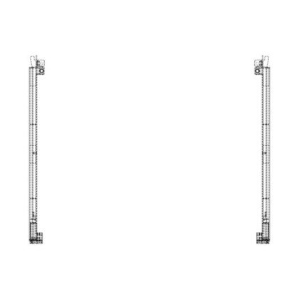 Zestaw szyby drzwi - 594x467mm