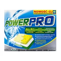 Akcesoria do zmywarek Whirlpool Tabletki do zmywarki Whirlpool POWERPRO All in 1 24 szt. 484000000418 C00470321