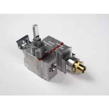 Zawór gazowy (kurek) palnika średniego do płyty gazowej Whirlpool / Indesit / Ariston / Hotpoint GZ50 481236058491 C00313896 481236058387 C00319726