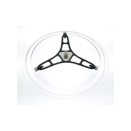 Akcesoria do kuchenek mikrofalow Krzyżak obrotowy z talerzem do kuchenki mikrofalowej Ariston / Indesit / Hotpoint / Whirlpool 245 mm C00141432 482000029567