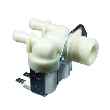 Elementy elektryczne do pralek r Elektrozawór dopływu wody do pralki Whirlpool 2-drożny 180° 12 mm 481928128189 481928128235 C00481806