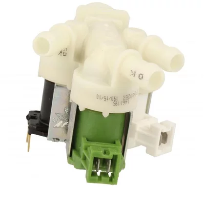 Elementy elektryczne do pralek r Kompletny zawór wlotowy do pralki Electrolux / AEG 3-drożny 12 mm 1468766405