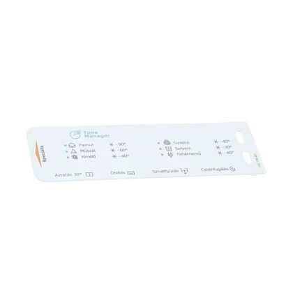 Karta programów do pralki Electrolux / AEG