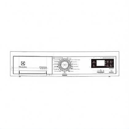 Panel sterowania z uchwytem do pralki Electrolux / AEG 8074871016