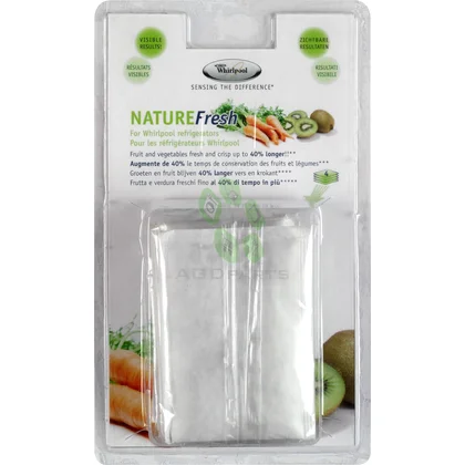 Półki na plastikowe i druciane r Saszetki Nature Fresh do lodówki Whirlpool 4 szt. 480181700845 C00383118