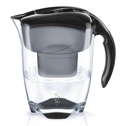Dzbanek filtrujący do wody BRITA Elemaris Meter XL czarny z 1 wkładem MAXTRA