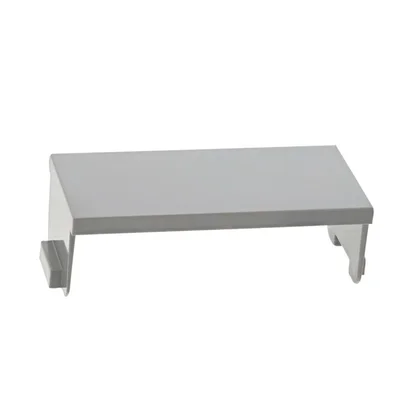 Zaślepka zawiasu drzwi do lodówki i zamrażarki Electrolux / AEG szara 7809 31 x 66 mm
