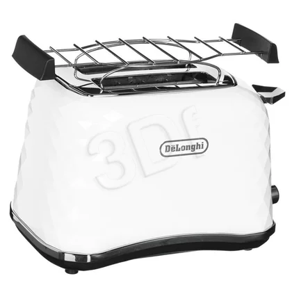 Toster DeLonghi Brillante CTJ 2103.W biały 900 W