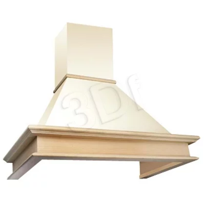 Okap kominowy Akpo WK-4 Rustica 90 ecru 90 cm 297 m³/h - uszkodzone opakowanie