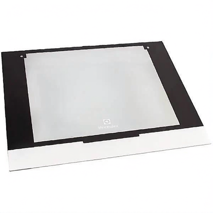 Szyba zewnętrzna drzwi piekarnika Electrolux / AEG biała 594 x 504 mm 5610438185