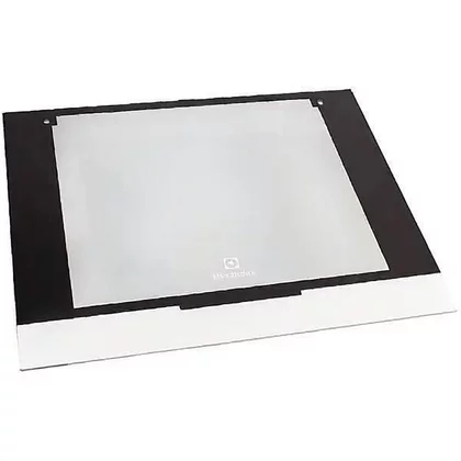 Szyba zewnętrzna drzwi piekarnika Electrolux / AEG biała 594 x 504 mm 5610438185
