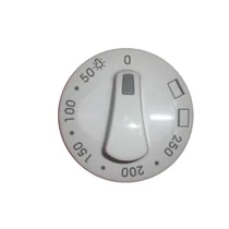 Pokrętło temperatury do piekarnika Amica 50-250°C 2 funkcje 9012729
