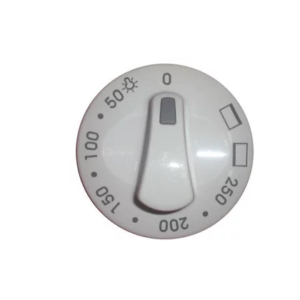 Pokrętło temperatury do piekarnika Amica 50-250°C 2 funkcje 9012729