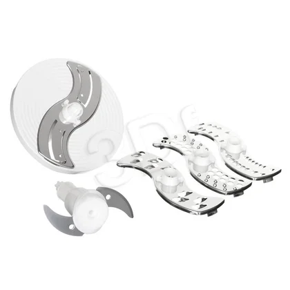 Blender ręczny Gallet MIX529 5 w 1 800 W biały